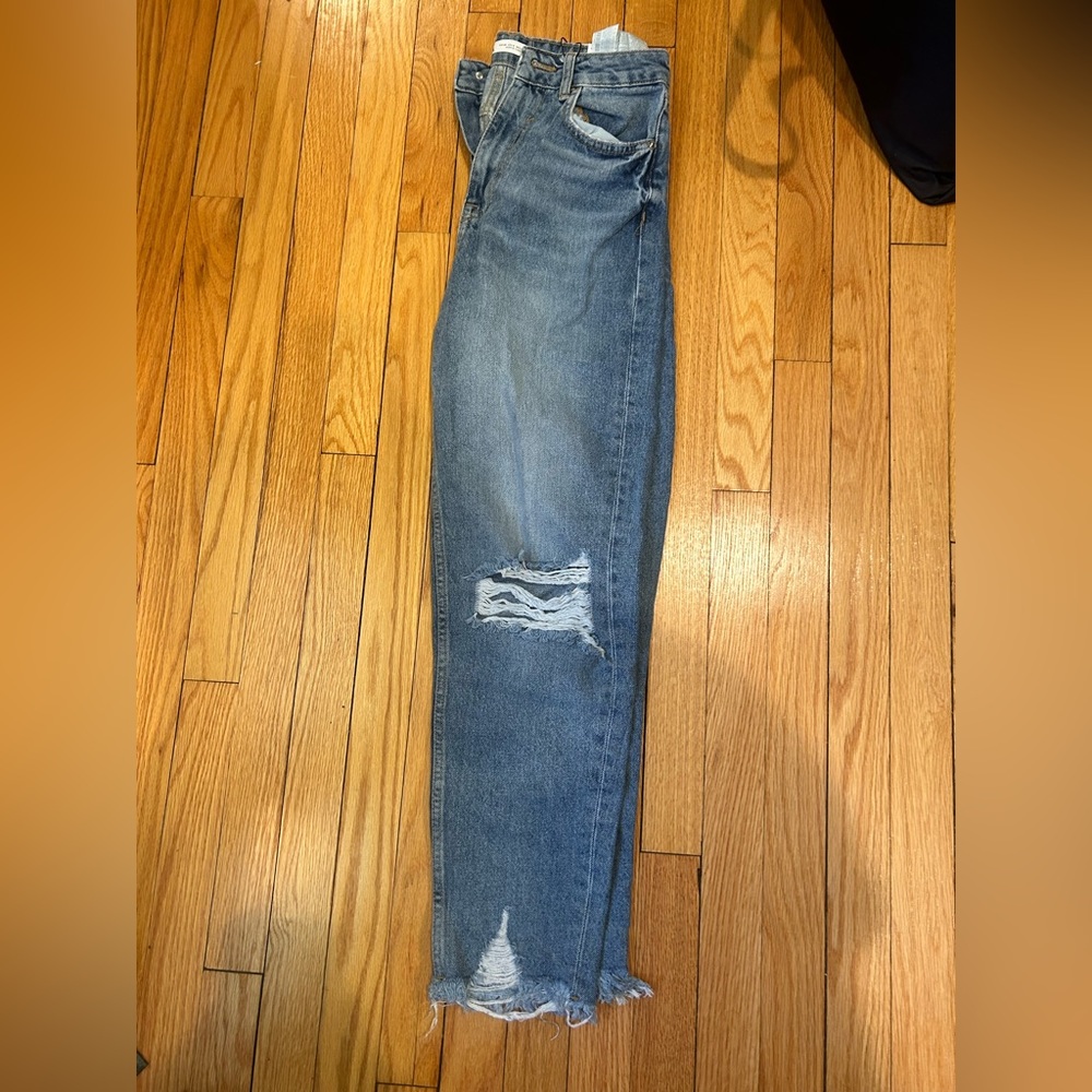 Zara mom jeans